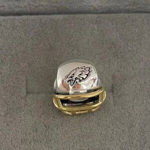 Pandora Philadelphia Eagles Football Helmet Charm Pendant